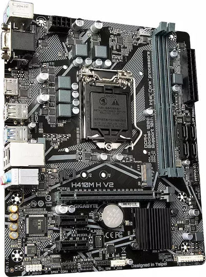 Gigabyte H410M H V3 (rev. 1.0) Motherboard Micro ATX με Intel 1200 Socket GAH41MHV3-00-G