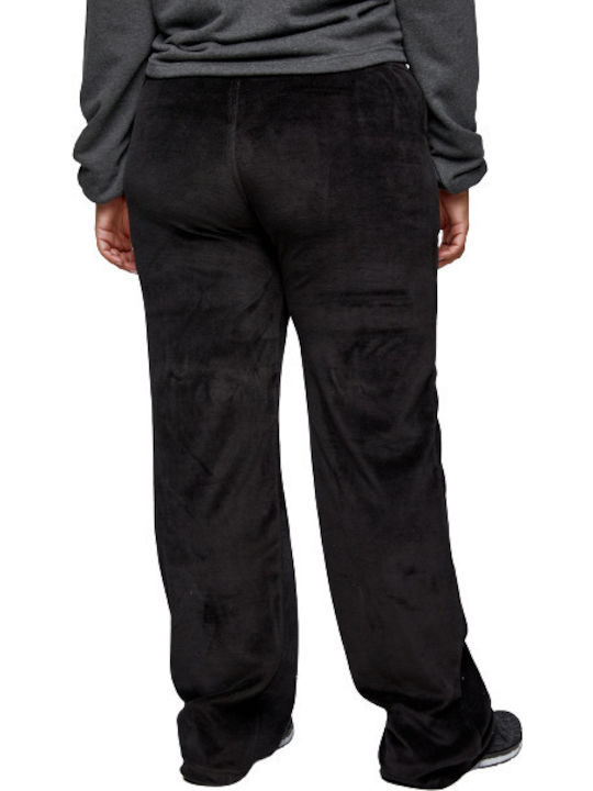 Bodymove Women's Wide Sweatpants Black Velvet