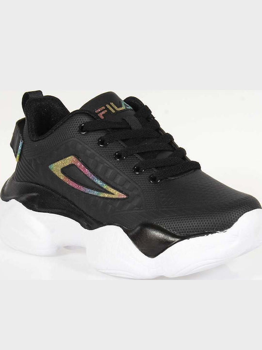 Memory Musha Pu Chunky Sneakers Black
