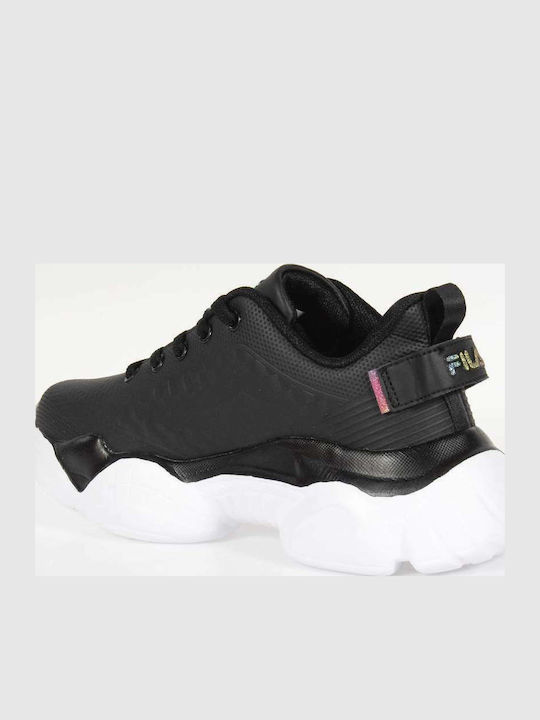 Memory Musha Pu Chunky Sneakers Black