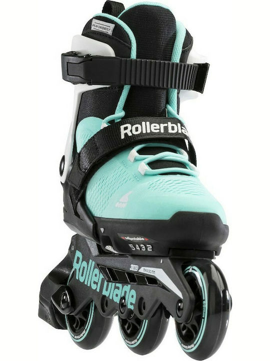 Rollerblade Microblade 3WD 2021 Kids Adjustable Inline Rollers Blue