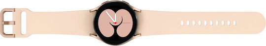 Samsung Galaxy Watch4 Aluminium 40mm Waterproof with Heart Rate Monitor (Pink Gold)