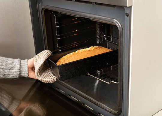Nava Non-stick Aluminum Cake Baking Pan Nature Black 30x11x7.5cm