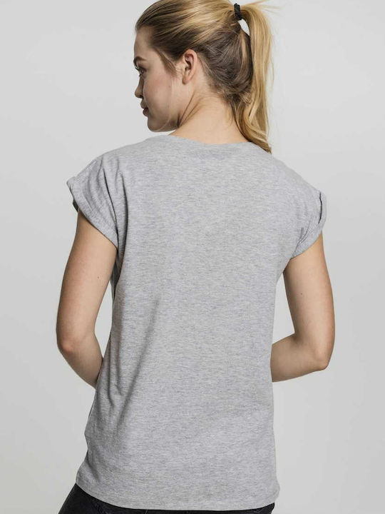 Mister Tee MT364 Women's T-shirt Gray MT364-00431