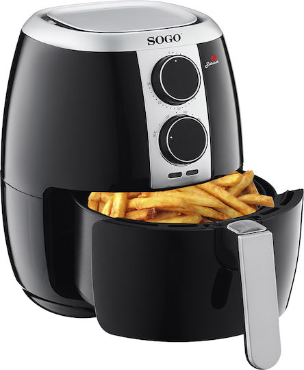 Sogo Heißluftfritteuse 3.5Es Schwarz FRE-SS-10475