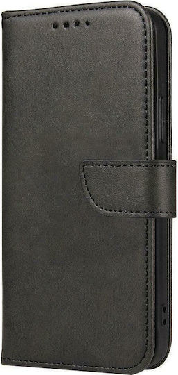 Hurtel Magnet Elegant Book Δερματίνης Μαύρο (Galaxy S21 5G)