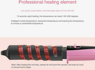 Kemei Curling Iron pentru bucle 32mm 45W KM-1215