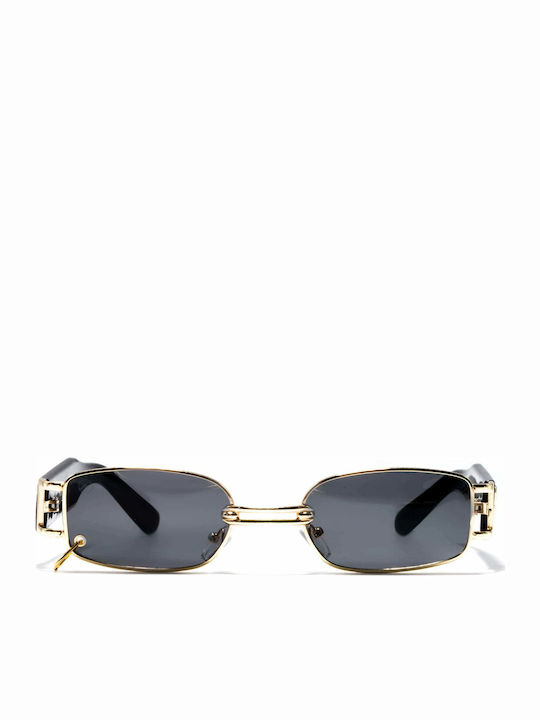 Olympus Sunglasses Antiope Sunglasses Χρυσά with Mixed Frame & Gray Lens Olympus Sunglasses Antiope Sunglasses Χρυσά with Mixed Frame & Gray Lens