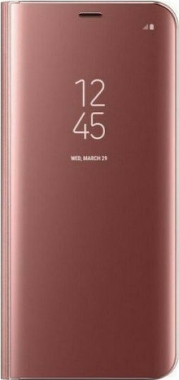 Book Πλαστικό Ροζ Χρυσό (Galaxy A12)