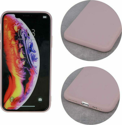 Coperta din spate Silicon Roz (Redmi Note 10 / 10s / Poco M5s)