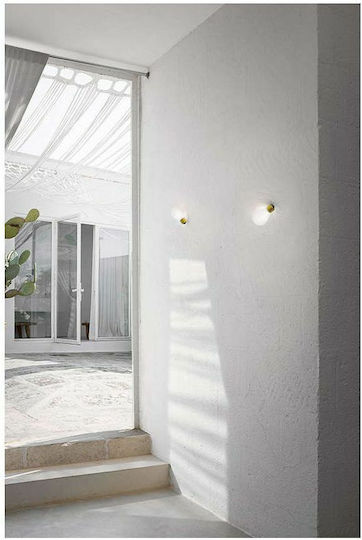 Slamp Leuchte Wand Weiß 21cm