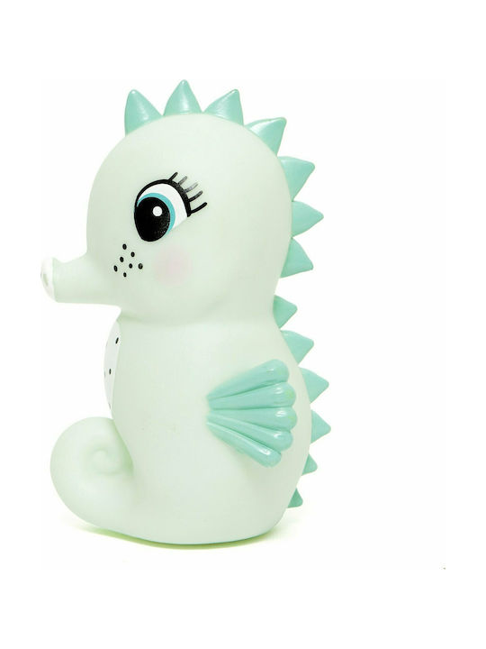 Petit Monkey Παιδικό Διακοσμητικό Φωτιστικό Seahorse Πράσινο 9x9x14εκ.