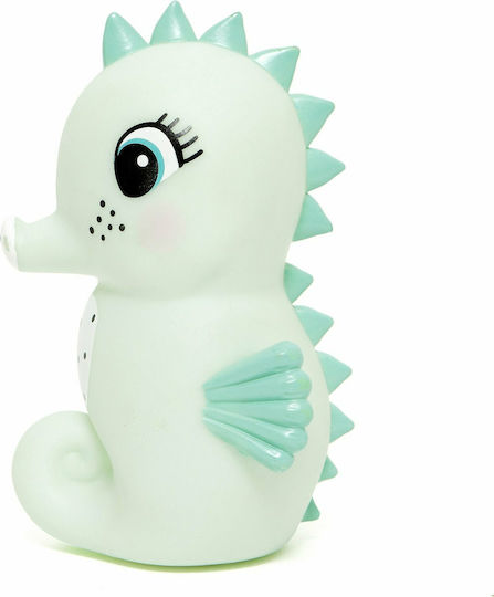 Petit Monkey Kids Decorative Lamp Seahorse Green 9x9x14εκ.