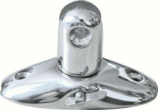 Eval Boat Canopy Mount with 30mm Diameter and L90xW40mm Silver