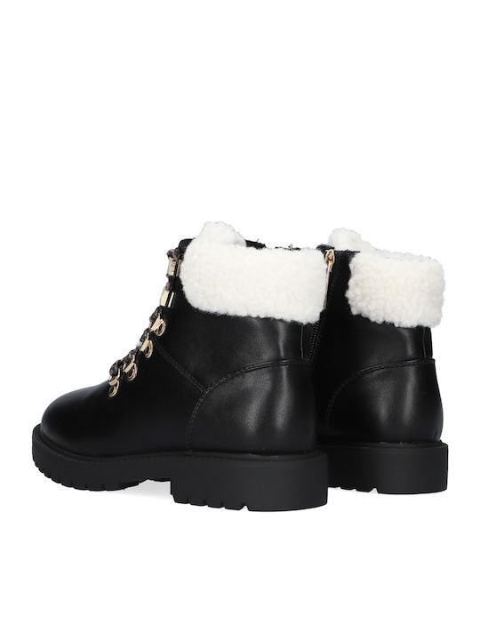 Madeline Kyra Kids Boots with Zipper Black