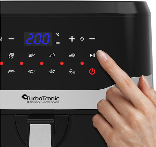 Turbotronic Friteuză cu aer 7.5lt Negru TT-AF7D