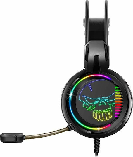Spirit of Gamer Elite H10 Über Ohr Gaming-Headset mit Verbindung 3,5mm / USB Schwarz