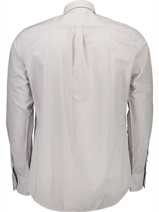 Harmont & Blaine Men's Shirt Long Sleeve Cotton White