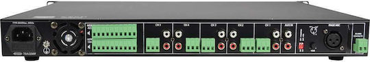 Adastra RMS605 Τελικός Ενισχυτής Εγκαταστάσεων 5 Καναλιών 60W/4Ω 60W/100V 953.152UK