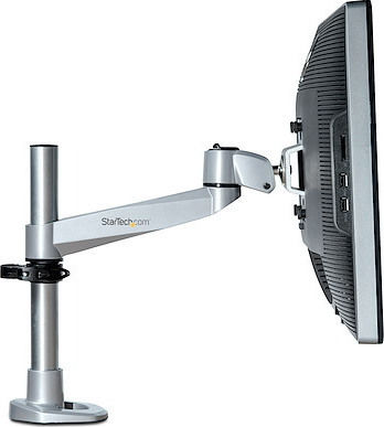 StarTech Halterung Auf dem Schreibtisch Monitor bis 30" mit Arm Silber (ARMPIVOTB2)