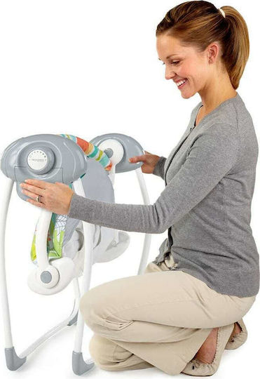 Bright Starts Elektrisch Baby Relax Schaukel Rainforest Vibes Mehrfarbig für Kind bis 9kg