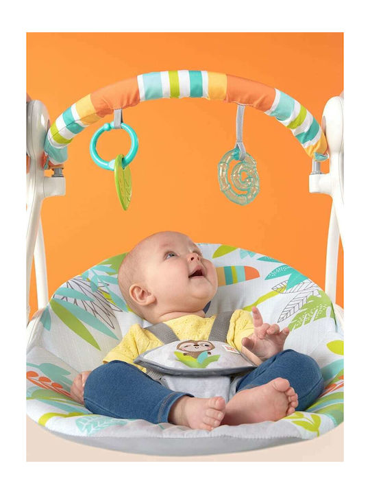 Bright Starts Ηλεκτρικό Relax Μωρού Κούνια Rainforest Vibes Πολύχρωμο για Παιδί έως 9kg