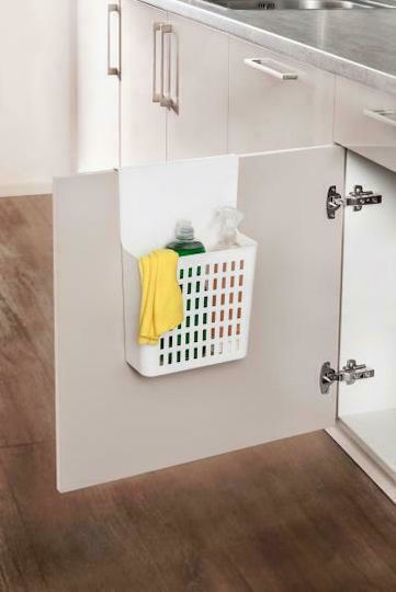 Wenko Κρεμαστό Ράφι Πλαστικό 24x12x35.5εκ. Λευκό