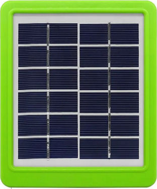 V-TAC Wiederaufladbar LED Solar Sicherheitsleuchte Weltkugel mit Lichtsensor