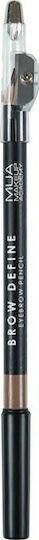 MUA Brow Define Pencil for Eyebrows Brown
