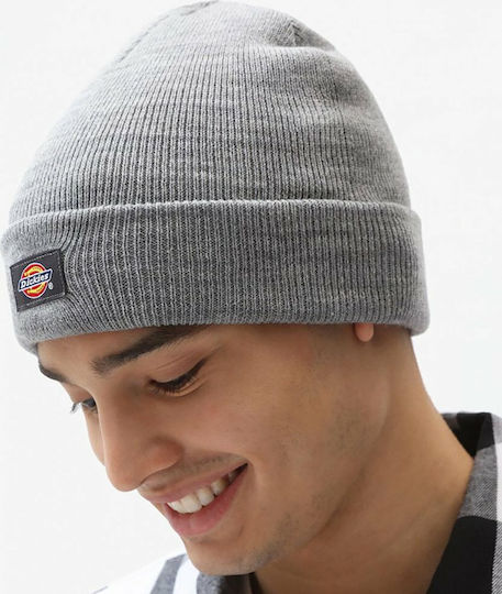Gibsland Beanie Unisex Căciulă Tricotată Gri Melanj