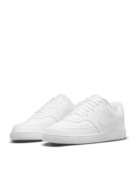 Nike Court Vision Unisex Sneakers Λευκά