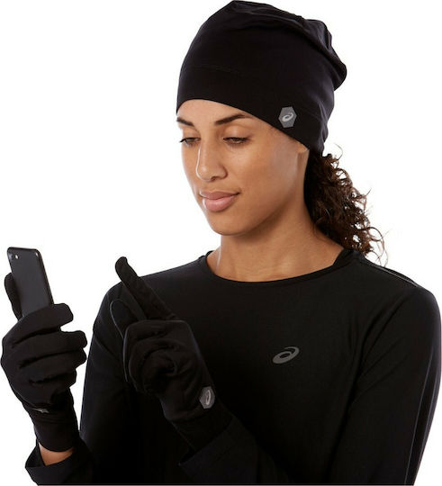 Running Pack Γυναικείο Σετ με Σκούφο σε Μαύρο χρώμα