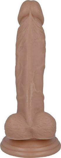 Intense Mr Intense Realistic Cock 9 Ρεαλιστικό Dildo με Όρχεις και Βεντούζα Flesh 17.8cm