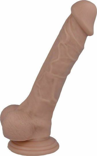 Intense Mr Intense Realistic Cock 28 Ρεαλιστικό Dildo με Όρχεις και Βεντούζα Flesh 22.3cm