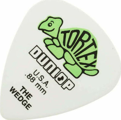 Dunlop Guitar Picks Tortex Wedge Pick Thickness 0.88mm Set 12pcs