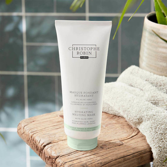 Christophe Robin Hydrating Melting Mask for Hydration with Aloe Vera & Argan 200ml