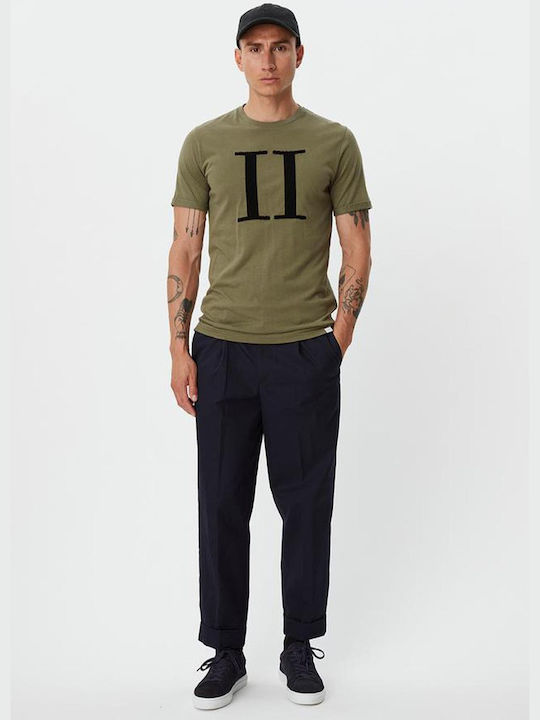 Les Deux Men's Short Sleeve T-shirt Lichen Green