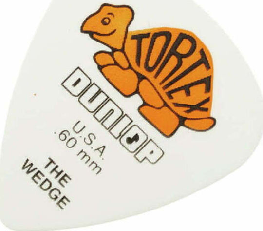 Dunlop Picks Guitar Tortex Wedge Pick Thickness 0.60mm Set 12pcs