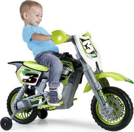 Παιδική Μηχανή Rider Cross Ηλεκτροκίνητη 6 Volt Πράσινη