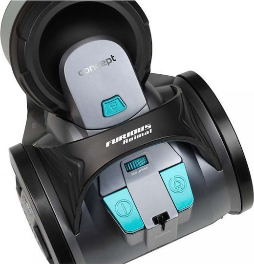 Concept Furious Animal Aspirator 800W cu bol 2lt Neagră