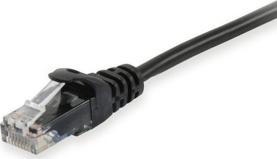Equip U/UTP Cat.6 (Gigabit) Καλώδιο Δικτύου Ethernet 7.5m Μαύρο