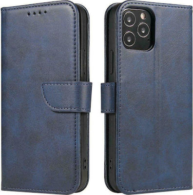 Hurtel Elegant Wallet Δερματίνης Μπλε (Galaxy A50)