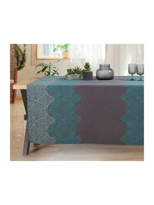 Nef-Nef Homeware Runner Toscana Petrol 45x140cm