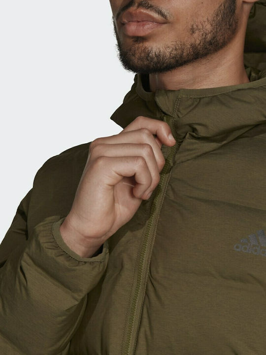 Helionic Winter Jacket Puffer Focus Olive
