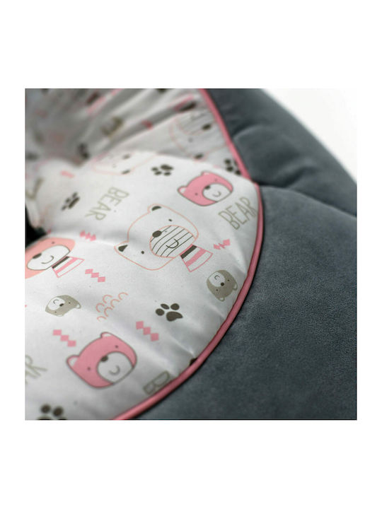 Bebe Stars Electric Baby Relax Swing Flora with Music Pink for Child up to 9kg