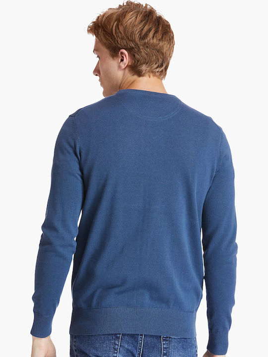 Timberland Herren Langarm-Pullover Blau