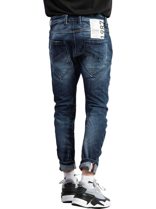 Cover Jeans Caprice M3498 Ανδρικό Παντελόνι Τζιν Navy Μπλε