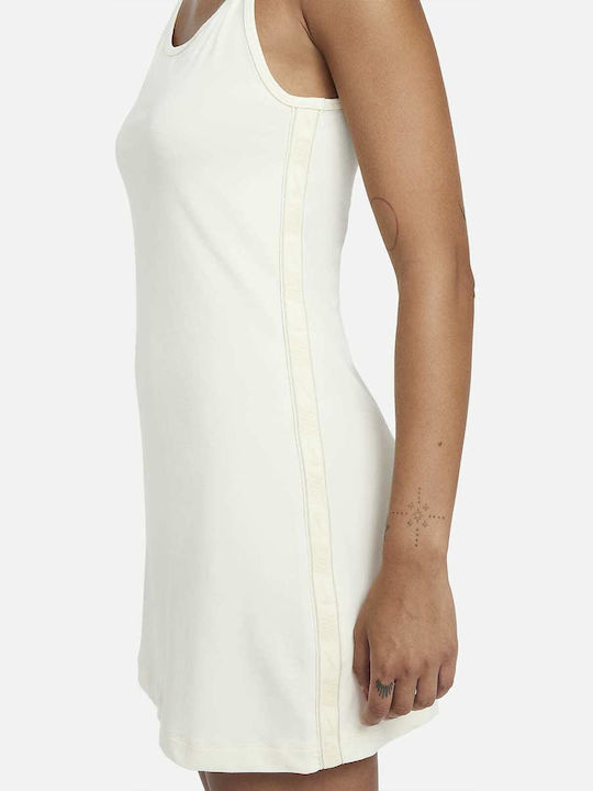Sportswear Tape Καλοκαιρινό Mini Αθλητικό Φόρεμα με Τιράντα Cashmere