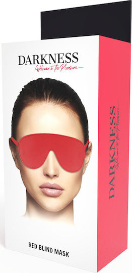 Darkness Eyemask High Quality BDSM Maske in Rot Farbe