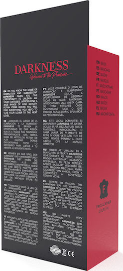 Darkness Eyemask High Quality BDSM Maske in Rot Farbe